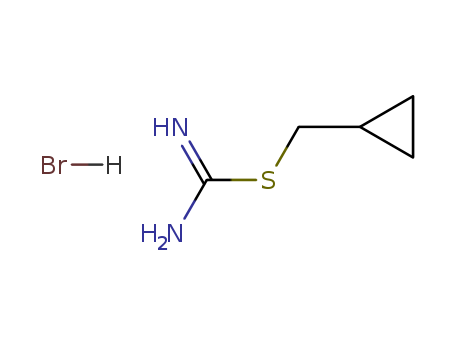 Carbamimidothioic acid, cyclopropylmethyl ester, monohydrobromide