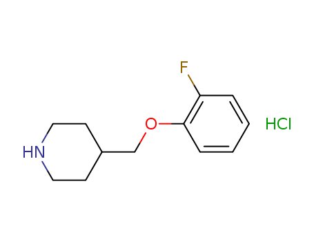 4-[(2-Fluorophenoxy)methyl]piperidine HCl