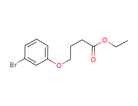 Molecular Structure of 157245-84-6 (ethyl 4-(3-bromophenoxy)butanoate)