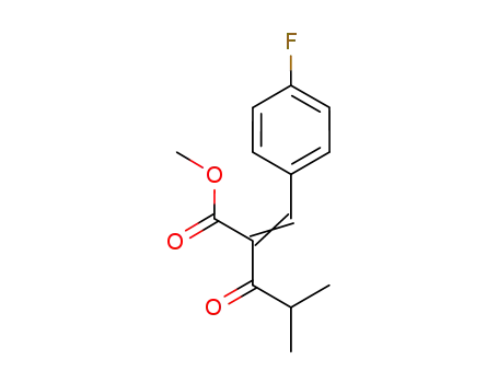 methyl 2-(4-fluorophenyl)methylidene-3-oxo-4-methylpentanoate