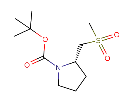 2S-N-tert-Butyloxycarbonyl-2-methylsulphonylmethylpyrrolidine