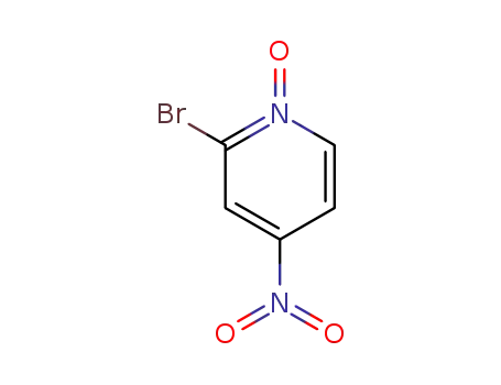 Molecular Structure of 52092-43-0 (2-Bromo-4-nitropyridine 1-oxide)