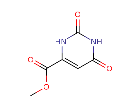 Molecular Structure of 6153-44-2 (METHYL OROTATE)