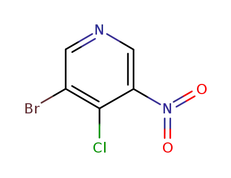 Pyridine, 3-bromo-4-chloro-5-nitro-
