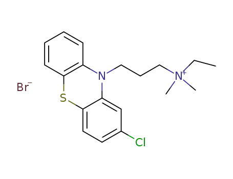 3-(2-chloro-10H-phenothiazin-10-yl)-N-ethyl-N,N-dimethylpropan-1-aminium bromide