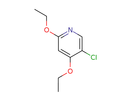 2,4-diethoxy-5-chloro-pyridine