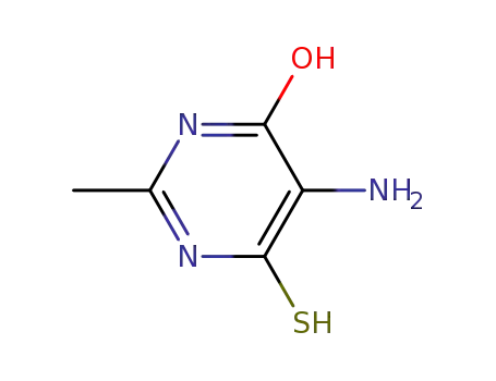 5-amino-4-hydroxy-2-methylmercapto-pyrimidine