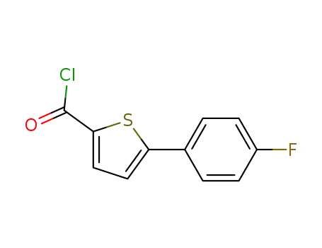 5-(4-fluorophenyl)thiophene-2-carbonyl chloride