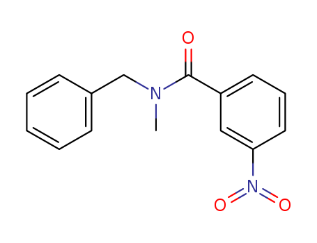 Benzamide, N-methyl-3-nitro-N-(phenylmethyl)-