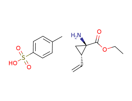 (1R,2S)-1-Amino-2-ethenyl-cyclopropanecarboxylicacidethylester4-methylbenzenesulfonate