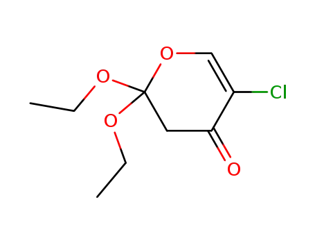 5-chloro-2,2-diethoxy-2,3-dihydropyran-4-one