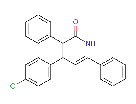 4-(p-Chlorphenyl)-3,6-diphenyl-3,4-dihydro-2(1H)-pyridon