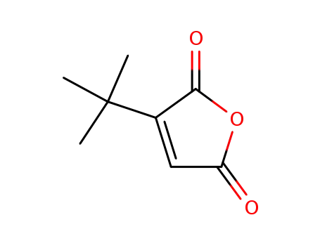 Molecular Structure of 18261-07-9 (2,5-Furandione, 3-(1,1-dimethylethyl)-)