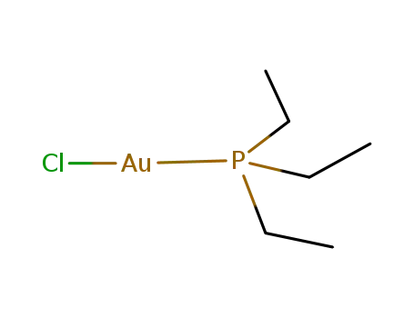 Molecular Structure of 15529-90-5 (CHLORO(TRIETHYLPHOSPHINE)GOLD(I))