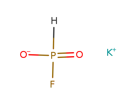 Molecular Structure of 103778-73-0 (Phosphonofluoridic acid, potassium salt)