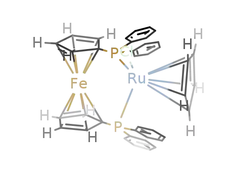 chloro(η5-cyclopentadienyl)(1,1'-bis(diphenylphosphino)ferrocene)ruthenium(II)