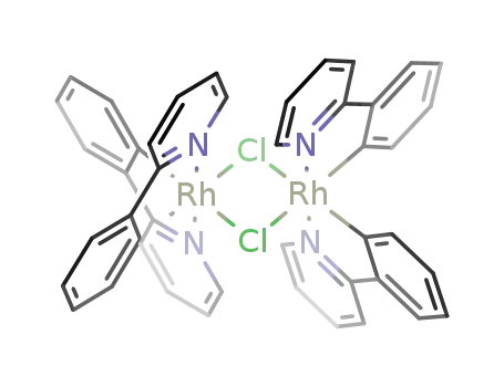 CHLOROBIS(2-PHENYLPYRIDINE)RHODIUM(III)&