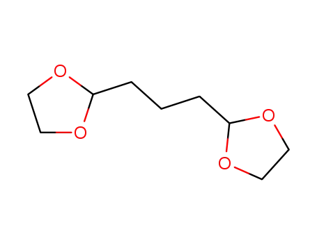 Molecular Structure of 6543-04-0 (2,2'-TRIMETHYLENEBIS-1,3-DIOXOLANE)