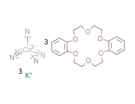 (dibenzo-18-crown-6)potassium pentacyanocobaltate(II)