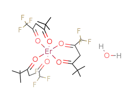 tris(pivaloyltrifluoroacetonate)erbium(III) aquate
