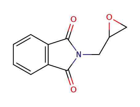 Molecular Structure of 5455-98-1 (N-(2,3-EPOXYPROPYL)PHTHALIMIDE)