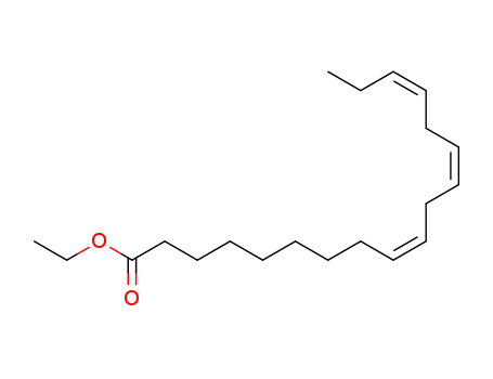 Molecular Structure of 1191-41-9 (LINOLENIC ACID ETHYL ESTER)