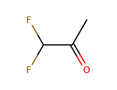 Molecular Structure of 431-05-0 (1,1-DIFLUOROACETONE)