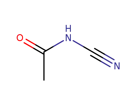 Molecular Structure of 5634-51-5 (N-acetylcyanamide)