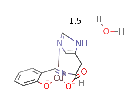 Cu(sal-his)*1.5H2O