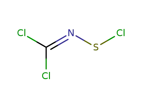 Molecular Structure of 15999-70-9 (Methanamine,1,1-dichloro-N-(chlorothio)-)