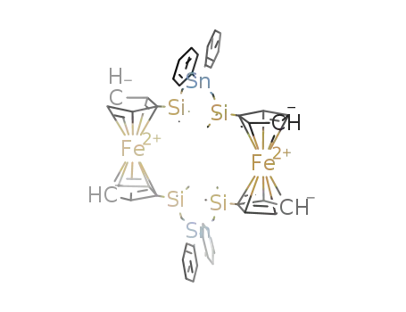 1,1,16,16-tetraphenyl-3,3,14,14,18,18,29,29-octamethyl-3,14,18,29-tetrasila-1,16-distanna-[5,5]-ferrocenophane