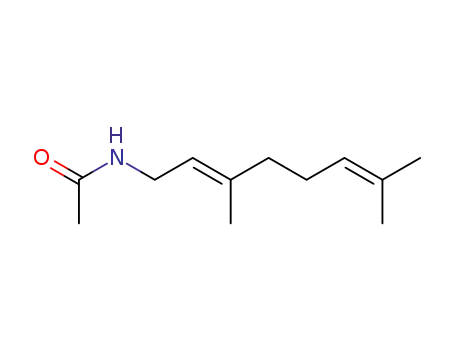 Molecular Structure of 94597-74-7 (Acetamide, N-(3,7-dimethyl-2,6-octadienyl)-)
