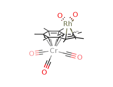 Cr(CO)3(C9(CH3)7)Rh(CO)2