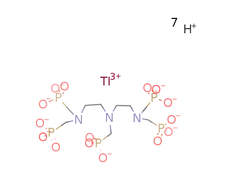 thallium(III) diethylenetriaminopentakis(methylenephosphate)