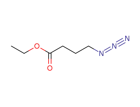 Molecular Structure of 51453-79-3 (Butanoic acid, 4-azido-, ethyl ester)