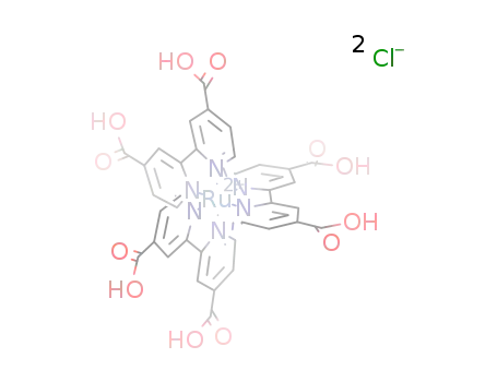 tris(4,4′-dicarboxylic acid-2,2′-bipyridyl) ruthenium-(II) dichloride