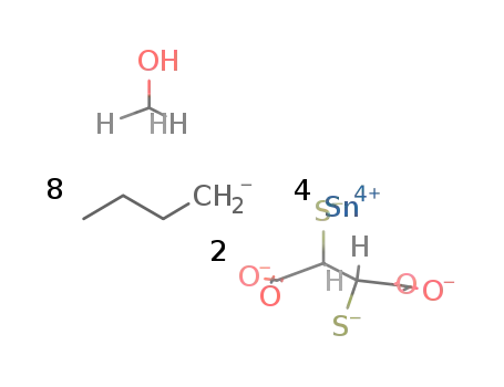 [di(meso-2,3-dimercaptosuccinate)tris(di-n-butyltin(IV))di(n-butyl)(methanol)tin(IV)]