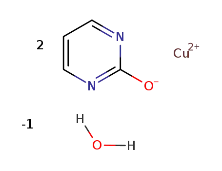 [Cu(pyrimidine-2-olate-N1,N3)2]n*nH2O