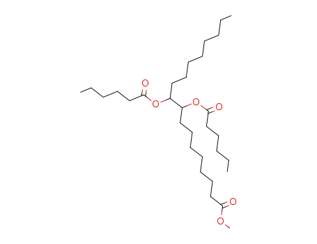 methyl 9,10-dihexanoyloxystearate