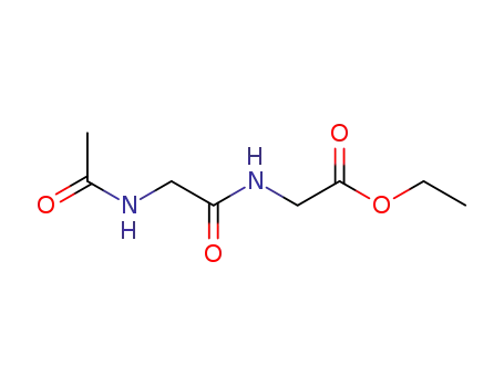 Molecular Structure of 3757-98-0 (Glycine, N-(N-acetylglycyl)-, ethyl ester)