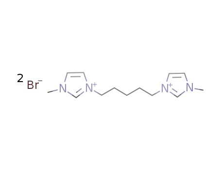 3,3′‐(pentane‐1,5‐diyl)bis(1‐methyl‐1H‐imidazol‐3‐ium) bromide
