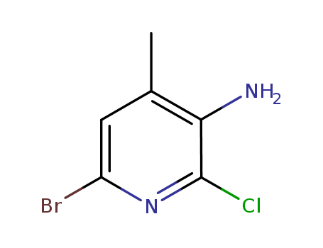 3-AMINO-6-BROMO-2-CHLORO-4-METHYLPYRIDINE