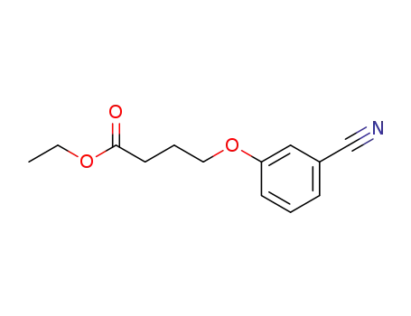 Molecular Structure of 869299-47-8 (ethyl 4-(3-cyanophenoxy)butanoate)