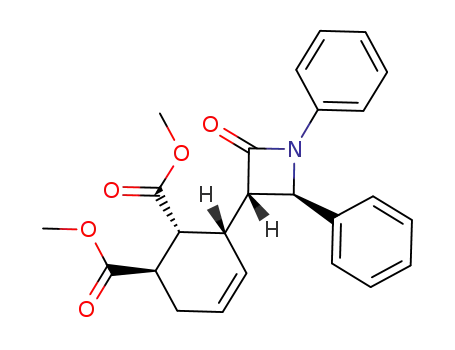 3-(2-oxo-1,4-diphenylazetidin-3-yl)cyclohex-3-ene-1,2-dicarboxylic acid dimethyl ester