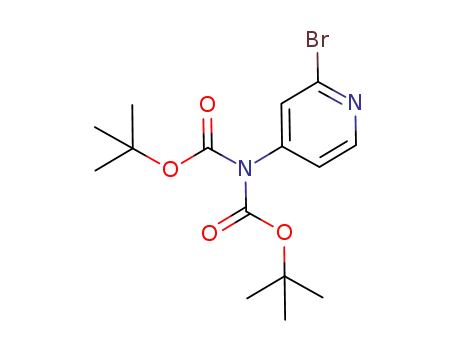 2-bromo-N,N-(di-tert butoxycarbonyl)pyridine-4-amine