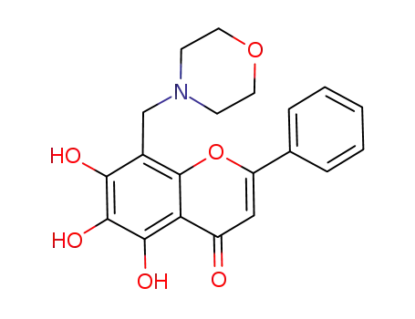 8-morpholinemethylene baicalein
