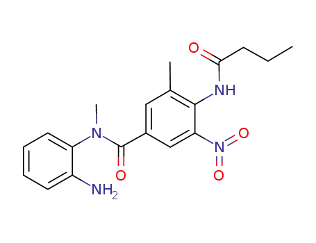 N-(2-aminophenyI)-4-(butyramido)-N,3-dimethyl-5-nitrobenzamide