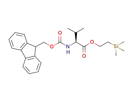 (S)-2-(9H-fluoren-9-ylmethoxycarbonylamino)-3-methyl-butyric acid 2-trimethylsilanyl-ethyl ester