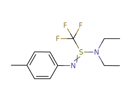 N-[(diethylamino)(trifluoromethyl)-λ4-sulfanylidene]-4-methylbenzenesulfonamide