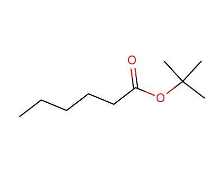 Molecular Structure of 2492-18-4 (Hexanoic acid, 1,1-dimethylethyl ester)